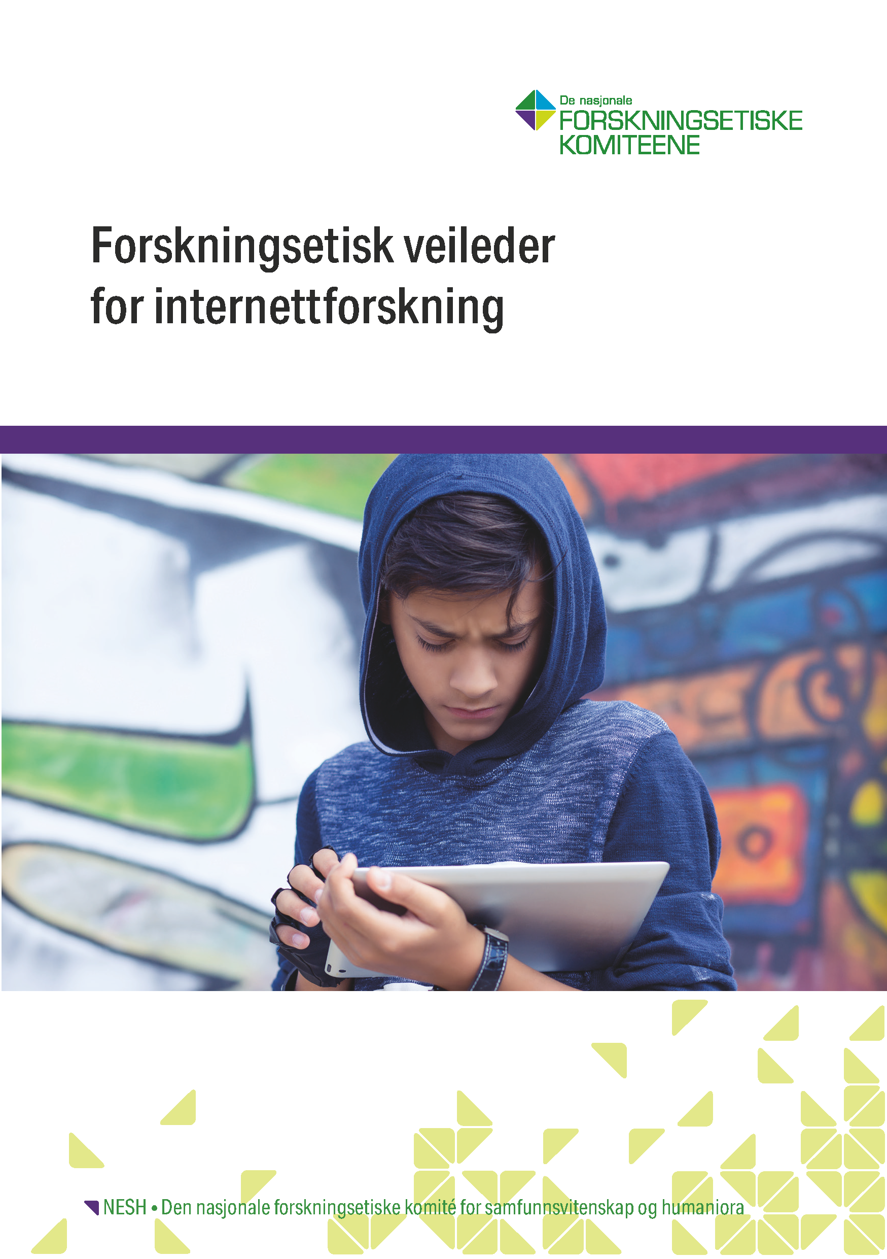 Omslag - Forskningsetisk veileder for internettforskning