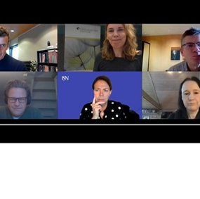 Innledere under Lederforum for forskningsetikk 2020, Klaus Mohn, Helene Ingierd, Svein Stølen, Vidar Enebakk, Heidi Ormstad og Ragna Aarli.