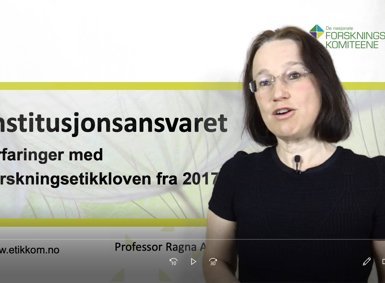 Professor Ragna Aarli, leder av Granskingsutvalget.