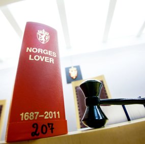 Foto av Norges lover