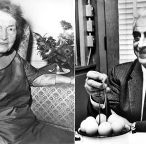 Margaret Sanger og Greogry Pincus.