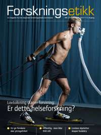 Omslagsbilde av Forskningsetikk nummer 3 2017