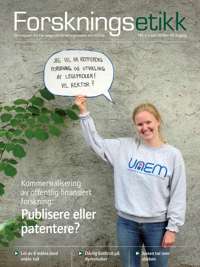 Forside Forskningsetikk nr 2 2018