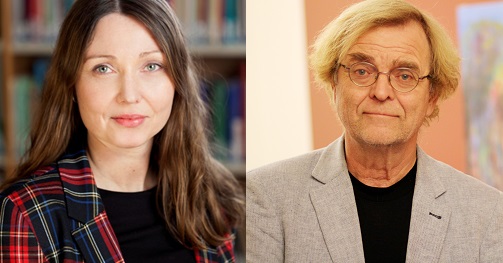 Kari Stefansen er sosiolog og Svein Mossinge er professor i psykologi, begge ved NOVA. (Foto: StudioVest / NOVA og Elin Fugelsnes)