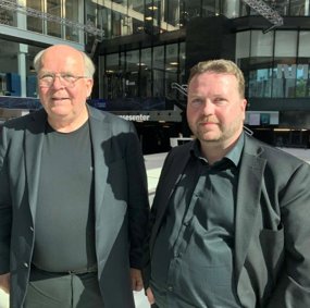 Paul og Tarjei Leer-Salvesen