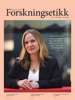 The cover of the magazine showing  Mari Sundli Tveit, the new chief executive of The Research Council of Norway.