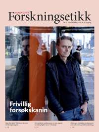 Omslag forskningsetikk nr. 3 2020