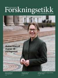 The cover of the research ethics magazine no 3 2021
