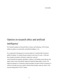Cover of the opinion