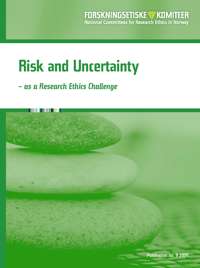 Forside Risk and Uncertainty - as a Research Ethics Challenge