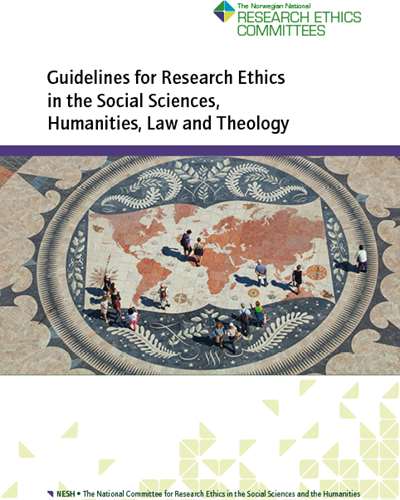 Cover of Guidelines for Research Ethics in the Social Sciences, Humanities, Law and Theology
