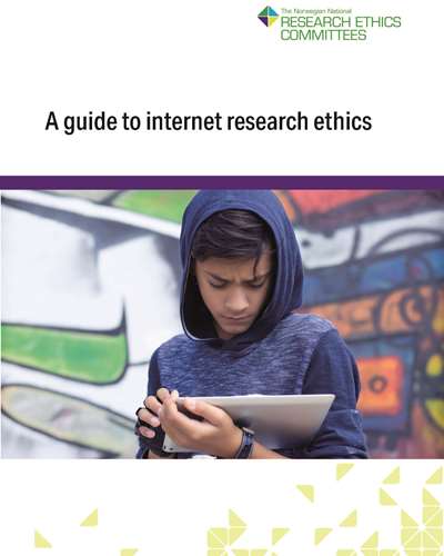 Cover of the guide with a picture of a boy holding a tablet.